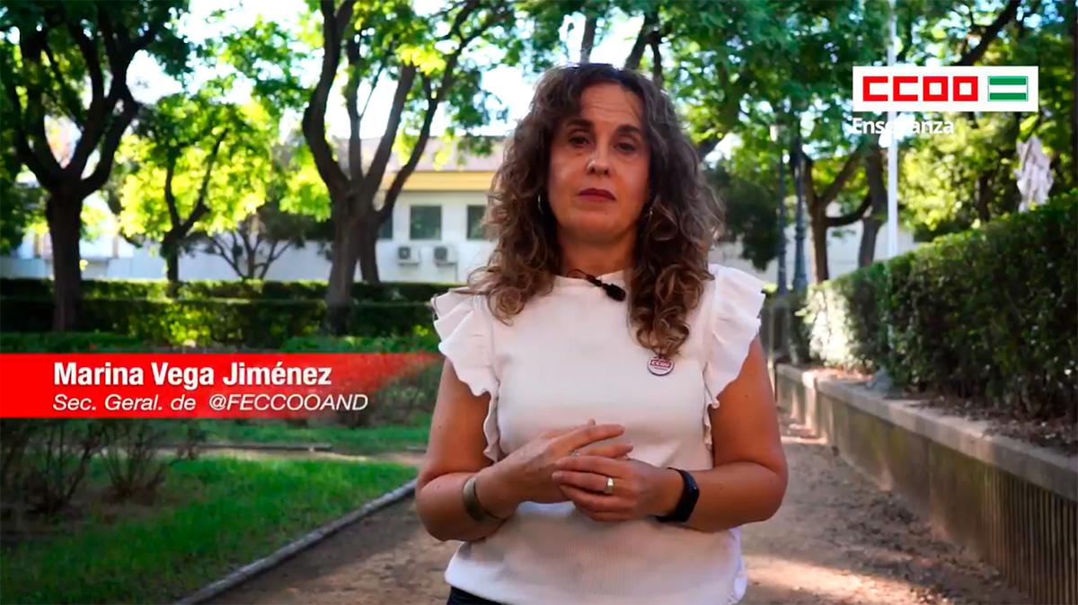 Marina Vega valora el inicio de curso 2025-26