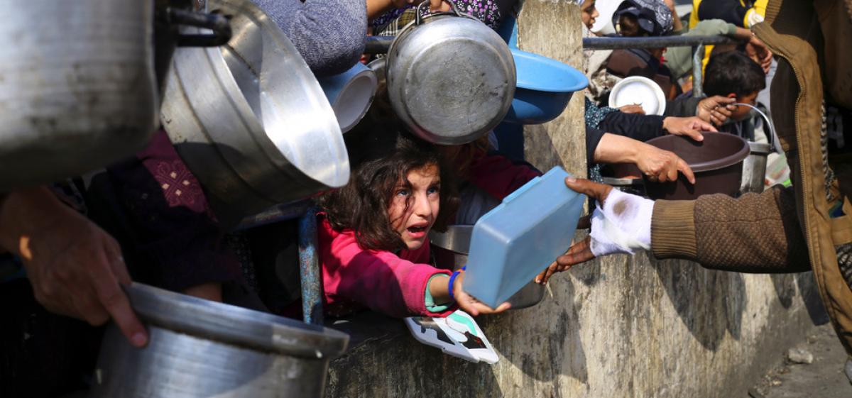 Hambruna en Gaza