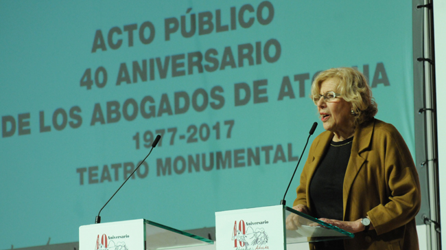 Galería de imágenes homenaje abogados de Atocha