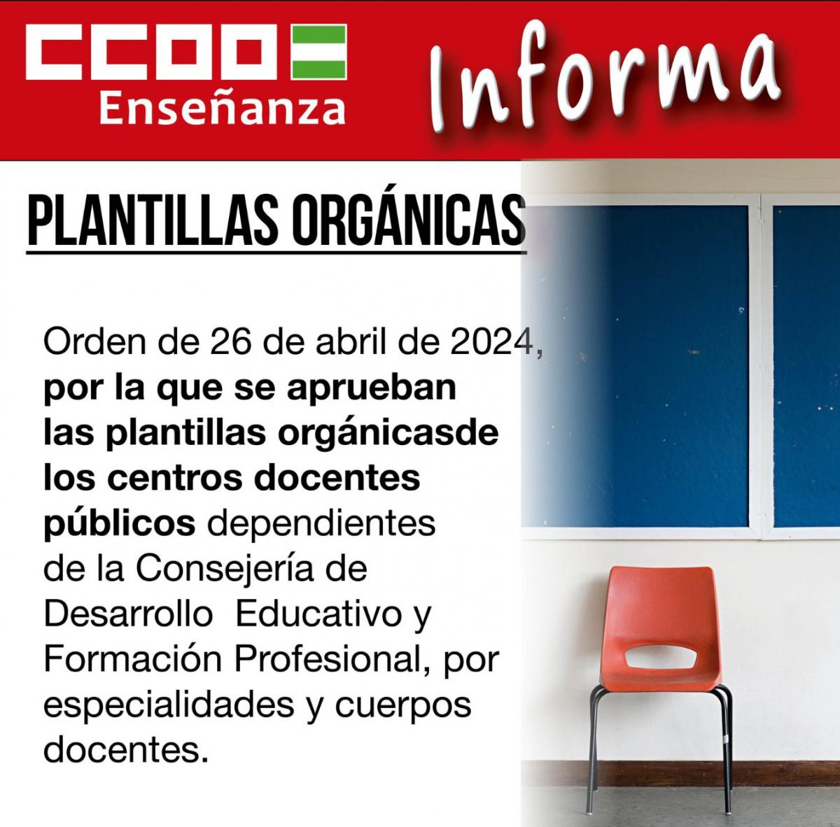 Plantillas orgnicas