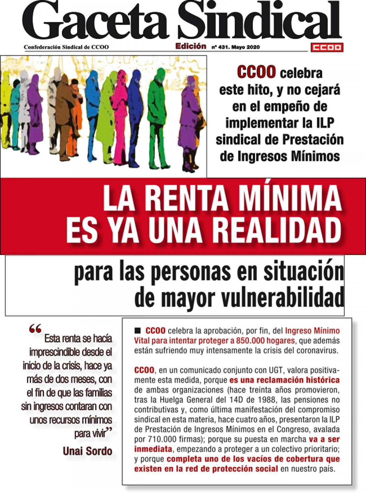 Gaceta sindical n 431