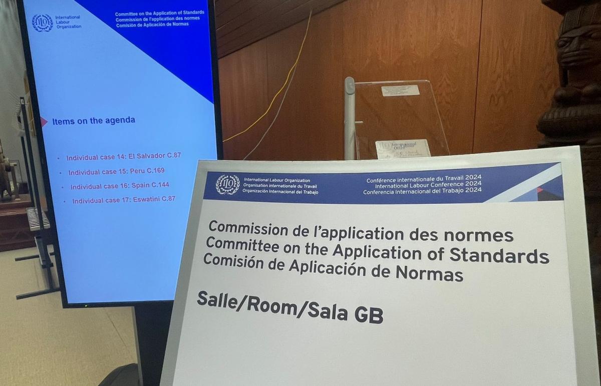 Sala de la Comisi�n de Normas y Caso Espa�a