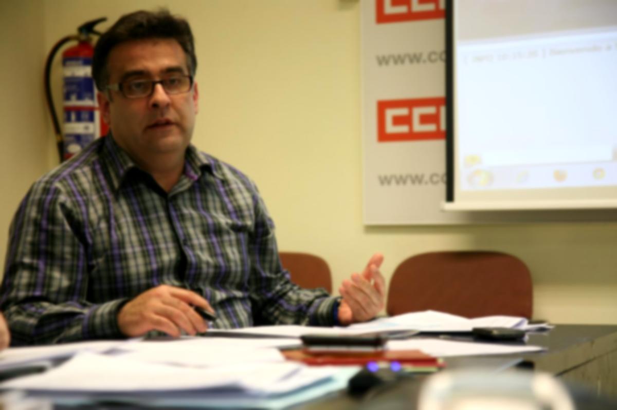Toms Daz, secretario de Poltica Sindical de CCOO de Industria