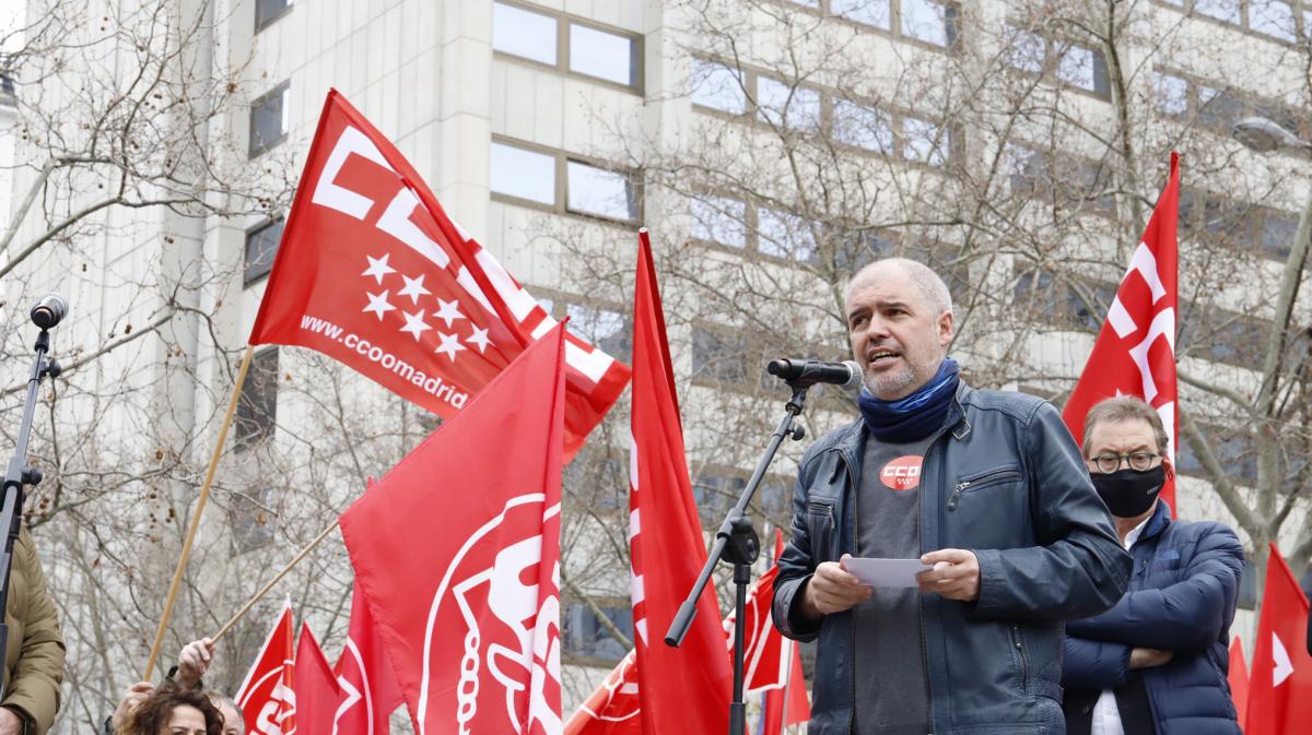 Concentracin de delegados y delegadas Ahora s toca en Madrid