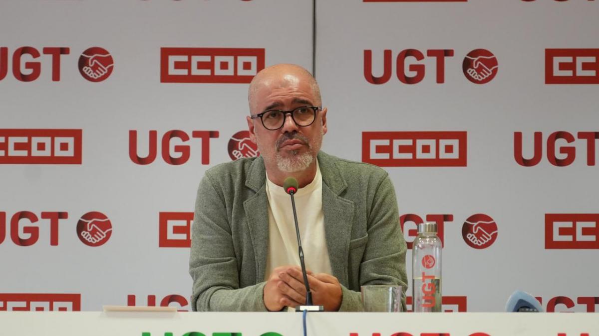 Unai Sordo en la rueda de prensa celebrada esta maana