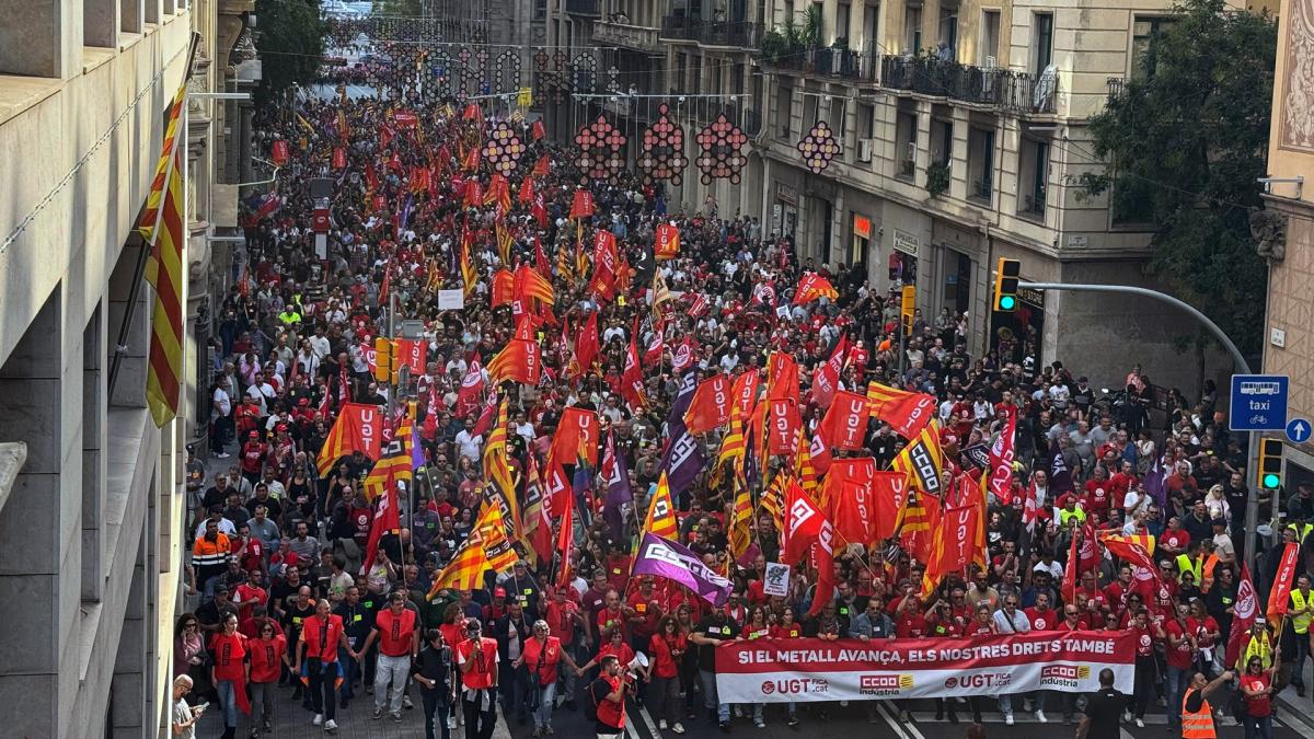 1 de julio: jornada de movilización del sector del metal en Barcelona