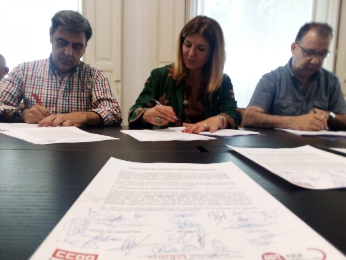 Responsables de cada organizacin - Convenio Perfumera y Afines