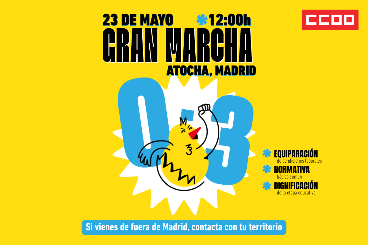 ¡Gran marcha! 23 de mayo