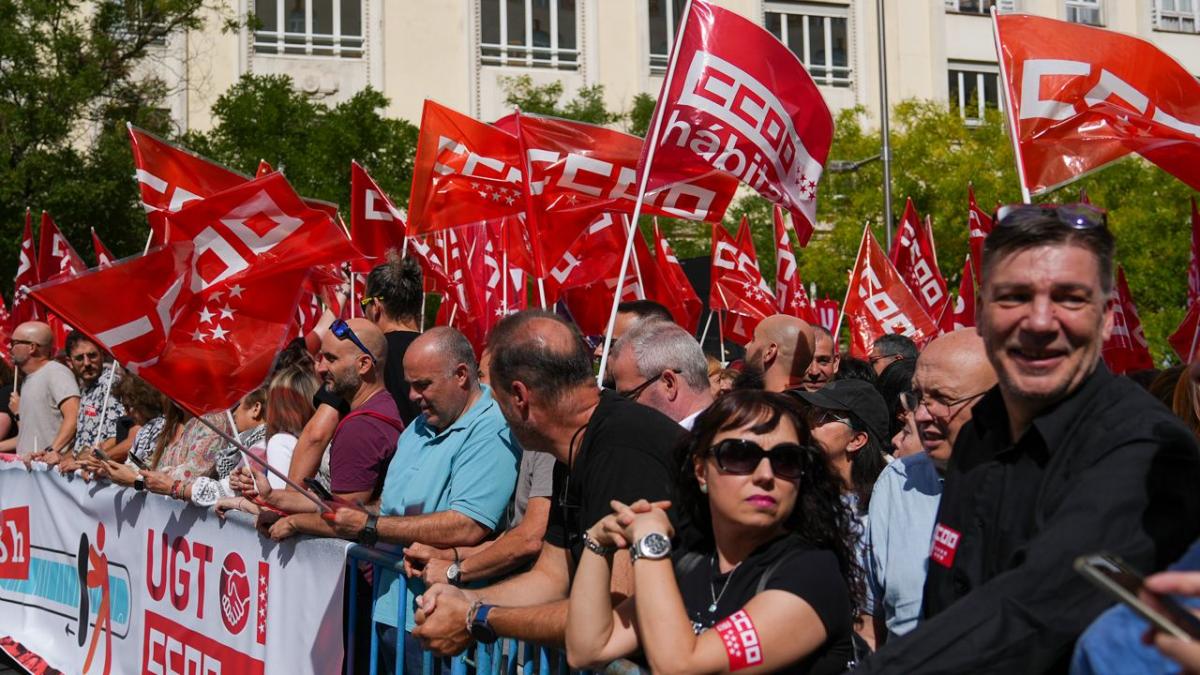 Concentracin ante el Congreso: reduccin de la jornada laboral