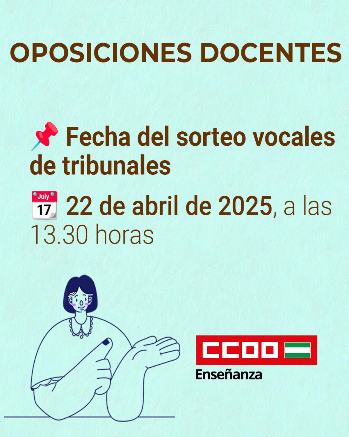Sorteo vocales