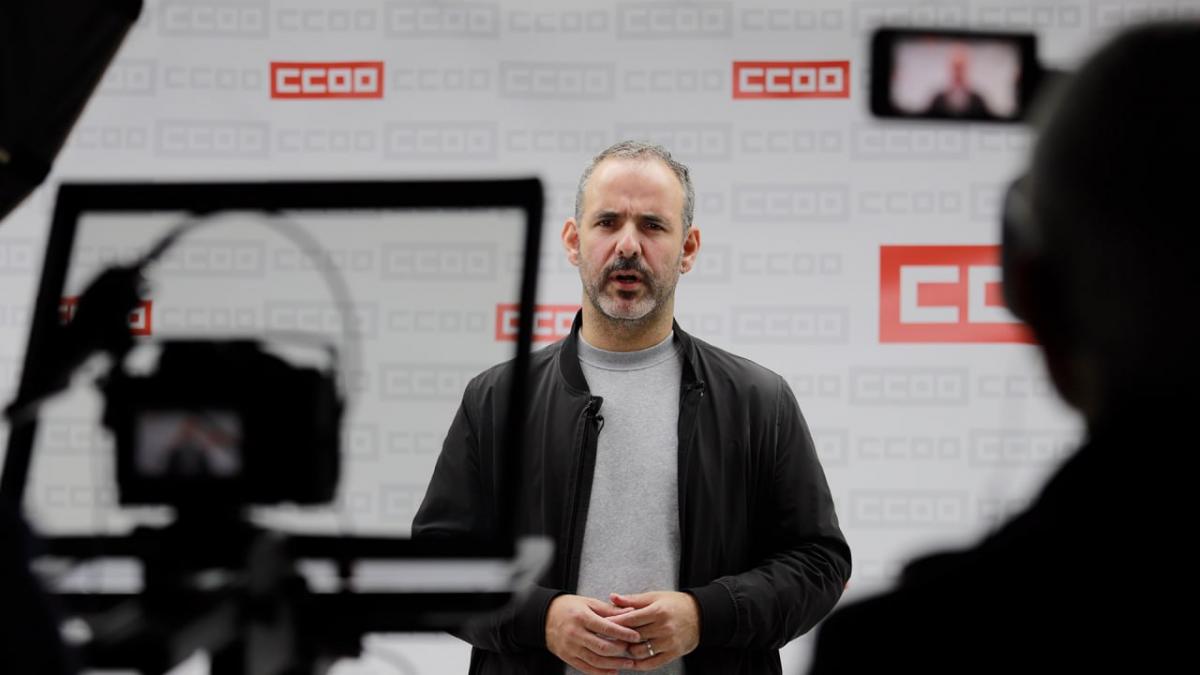 Carlos Gutiérrez Calderón, secretario de Estudios y Discurso de CCOO