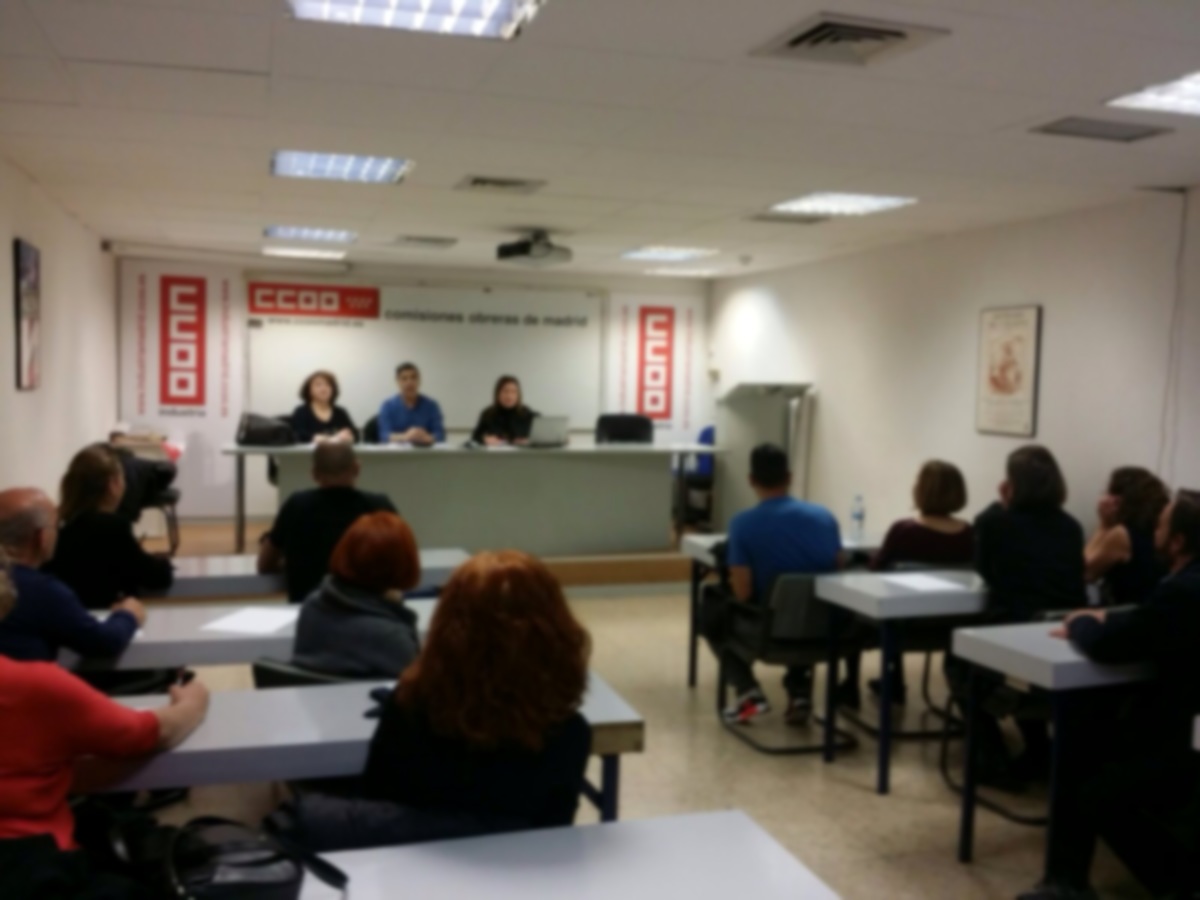 Imagen de la asamblea celebrada en Madrid