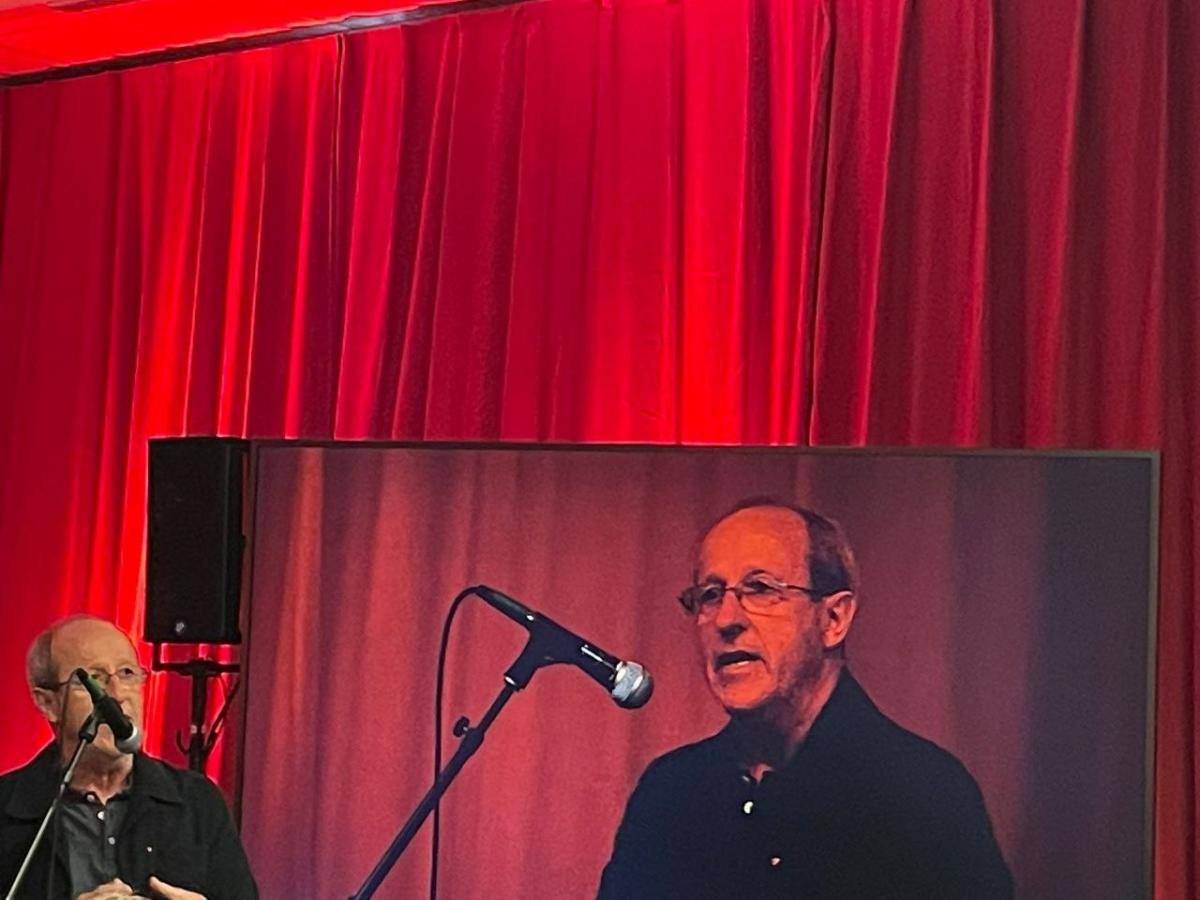 Juan Blanco, en el Congreso de FGTB