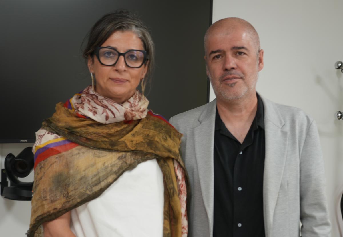 Reunión de Unai Sordo con Francesca Albanese