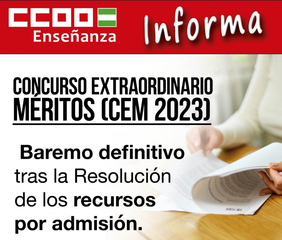 Baremo definivo CEM