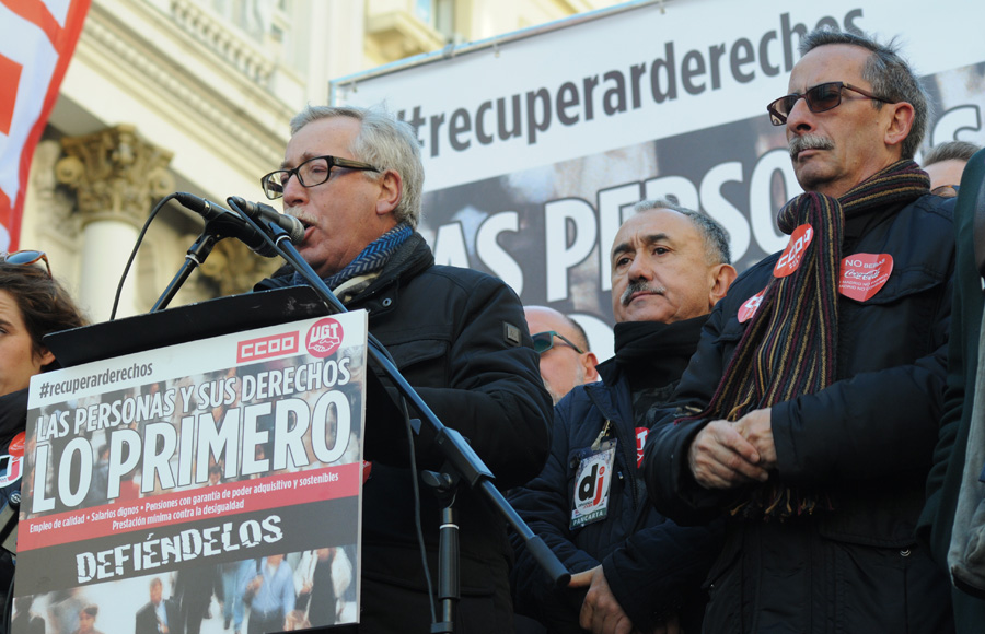 Fotos manifestacin 18D en Madrid