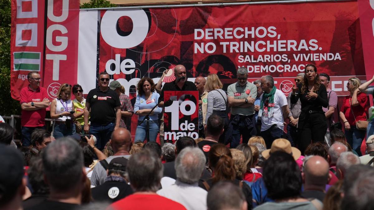 Celebración de las movilizaciones del Primero de Mayo en 2026