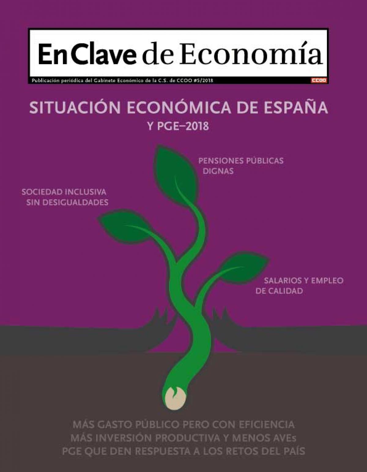 SITUACIN ECONMICA DE ESPAA Y PGE 2018