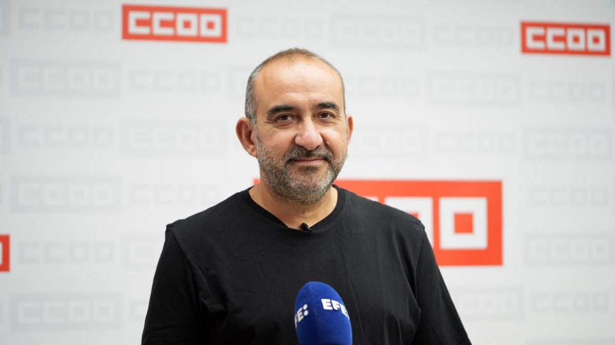 Javier Pacheco, secretario confederal de Acción Sindical y Transiciones Estratégicas.