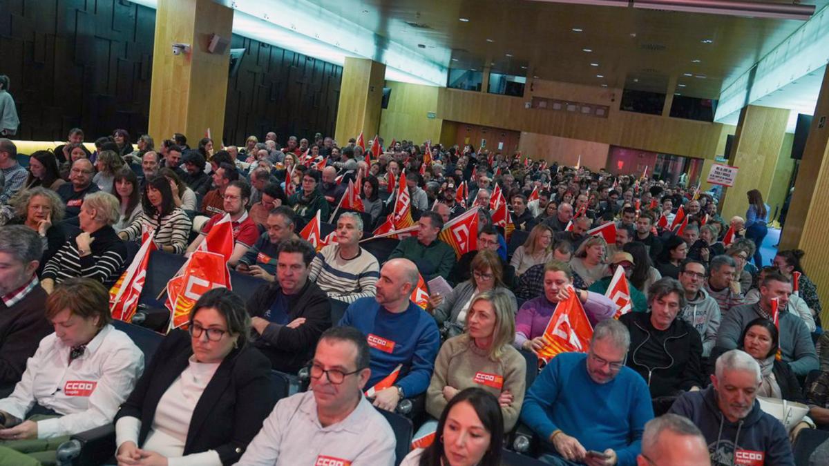 Con una asamblea con más de 400 asistentes en Zaragoza, CCOOdo puso el foco en el hecho de que lamentado que las administraciones públicas y, en concreto, las comunidades autónomas no hayan desplegado aún ninguna “política de vivienda seria”.