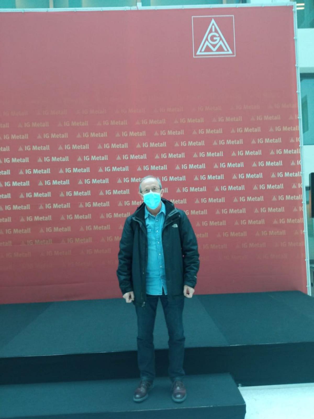 Juan Blanco, Responsable de Internacional en CCOO de Industria