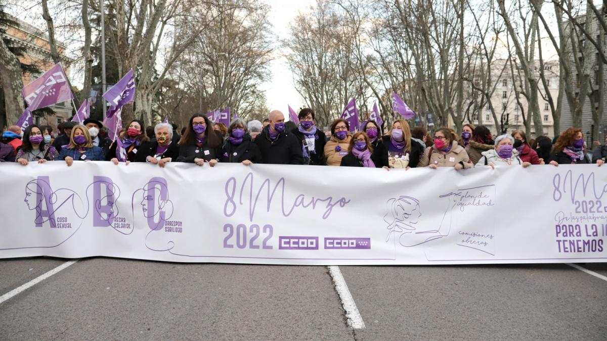 Manifestacin 8 de marzo, da internacional de la mujer trabajadora (8 de marzo)