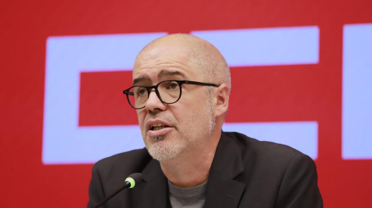 Unai Sordo, secretario general de CCOO