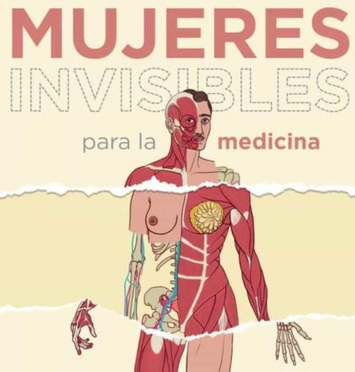 Detalle de la portada del libro "Mujeres invisibles para la medicina. Desvelando nuestra salud", de Carme Valls.