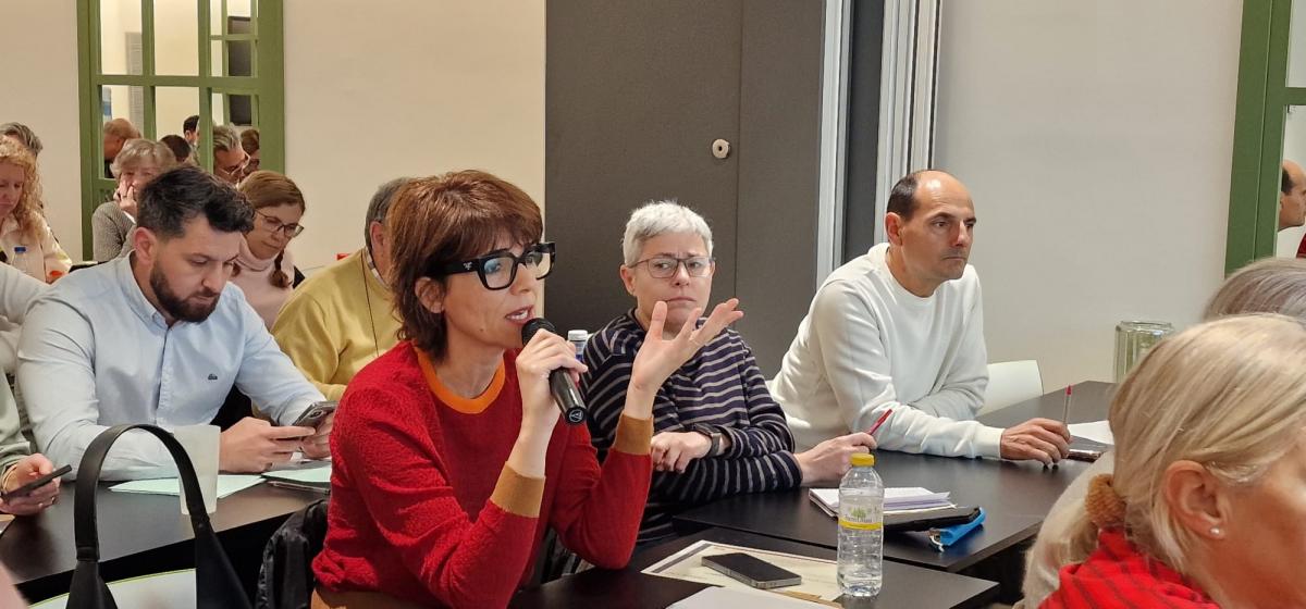 Asistentes al IV Encuentro de representates de CCOO en los CES territoriales