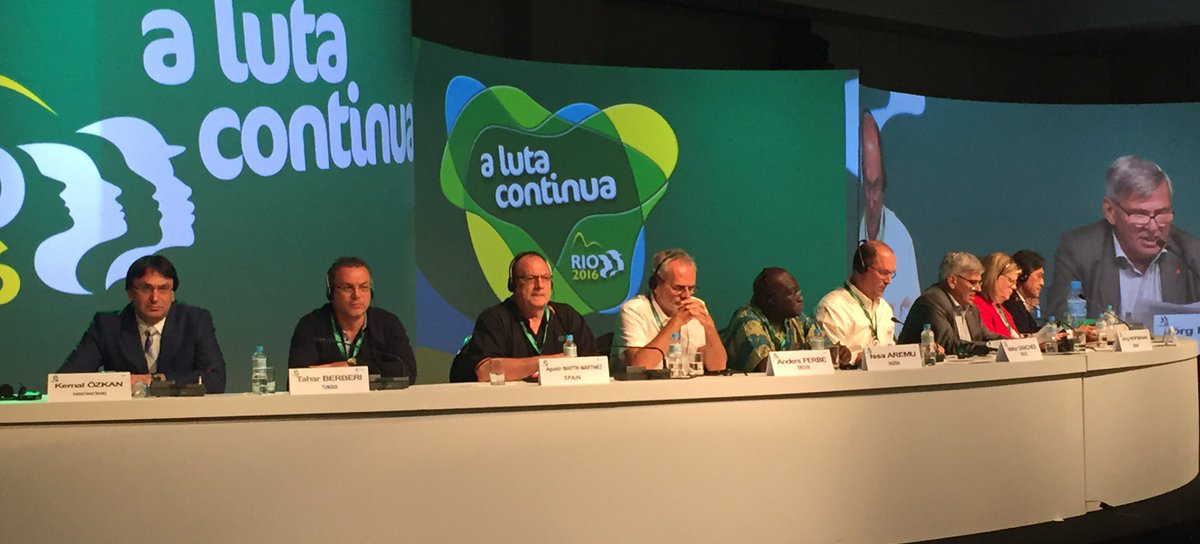 Nuevo equipo de direccin de IndustriALL Global Union
