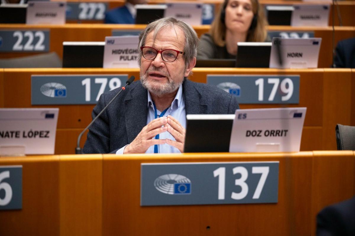 Javier Doz, representante de Comisiones Obreras en el CESE