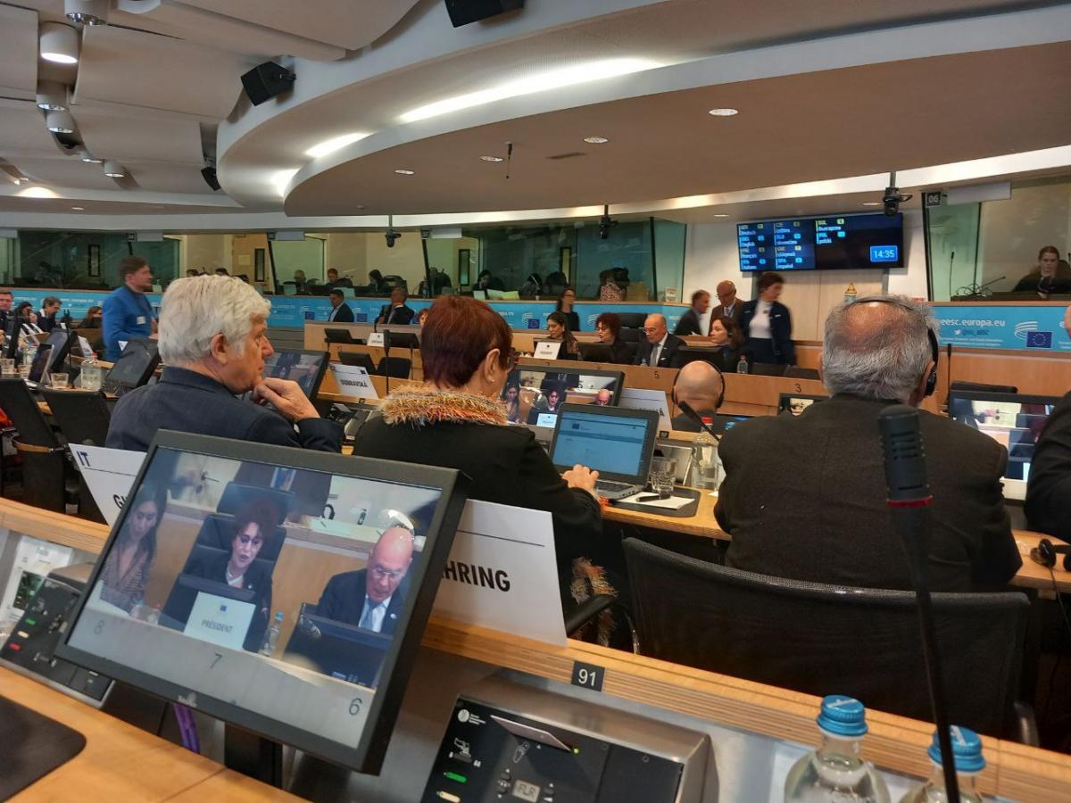 Reunin del CCMI (Comit Consultivo de Mutaciones Industriales) en Bruselas