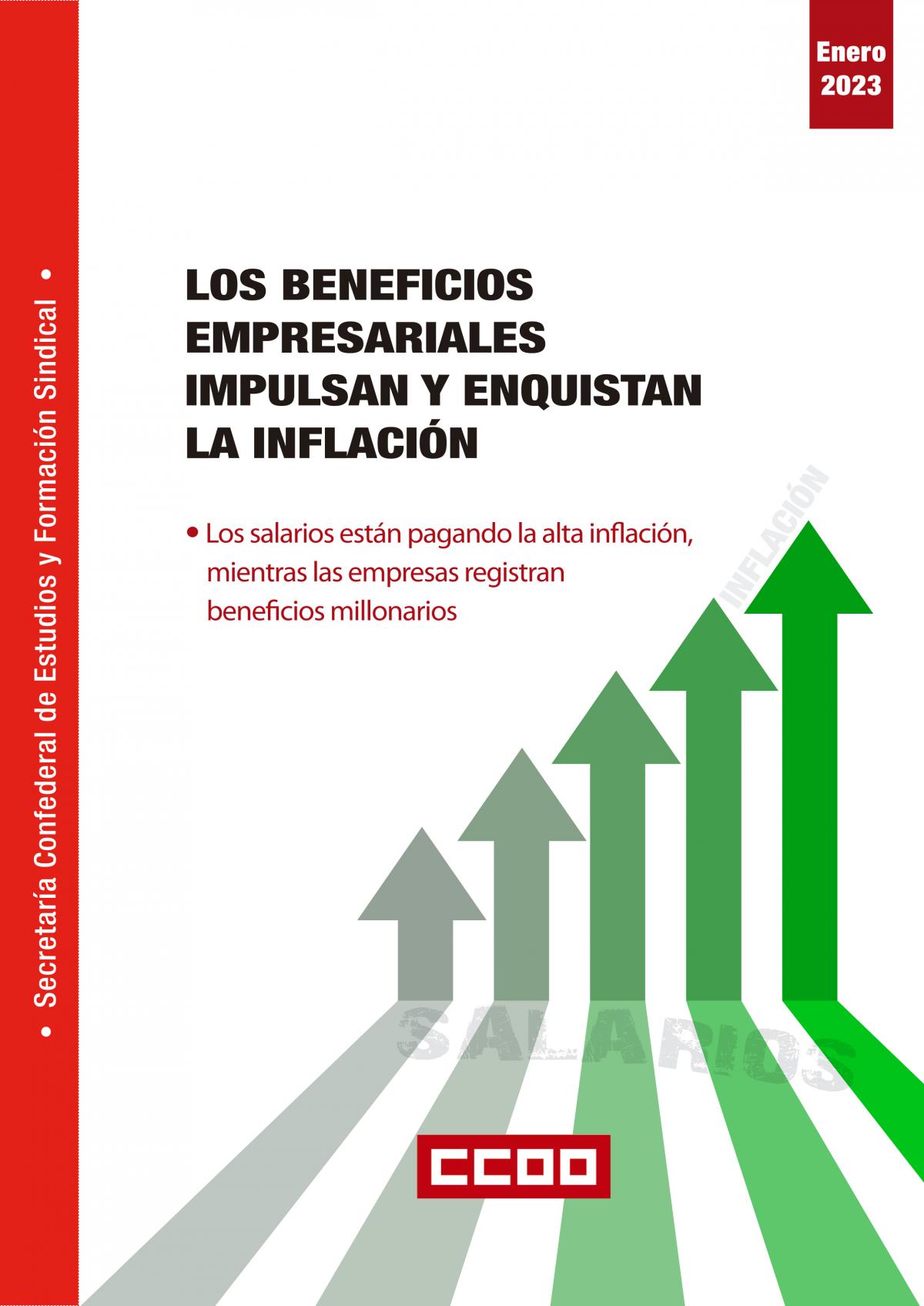 Los beneficios empresariales impulsan y enquistan la inflacin