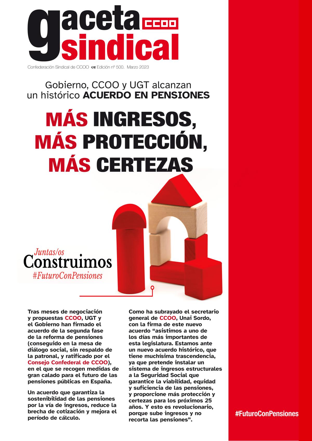 Gaceta Sindical 500