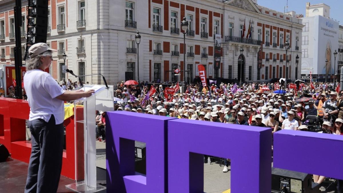 En la imagen, Paloma López, secretaria general de Madrid.
