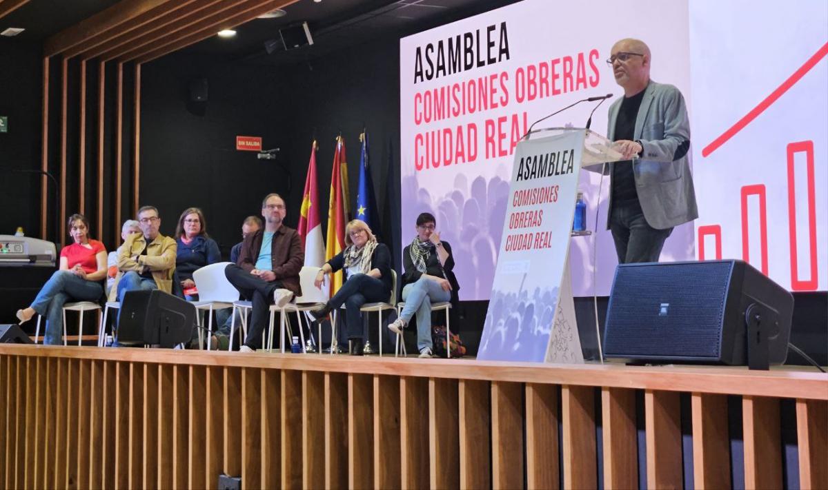 Asamblea Unai Sordo en Ciudad Real