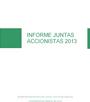 Informe Juntas Accionistas 2013