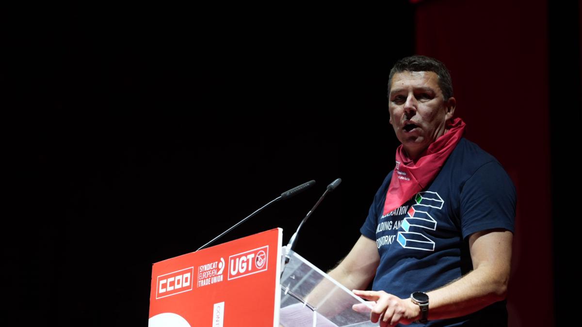Gianni de Vlaminck, vicepresidente de EFBWW.